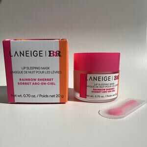 Laneige Baskin Robbins Rainbow Sherbet Lip Sleeping Mask Limited Edition NIB